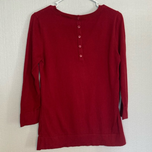 ❤️Cute Red LOFT Sweater❤️ - Picture 4 of 6